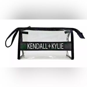 Kendall & Kylie Clear Cosmetic Travel Bag - NEW!